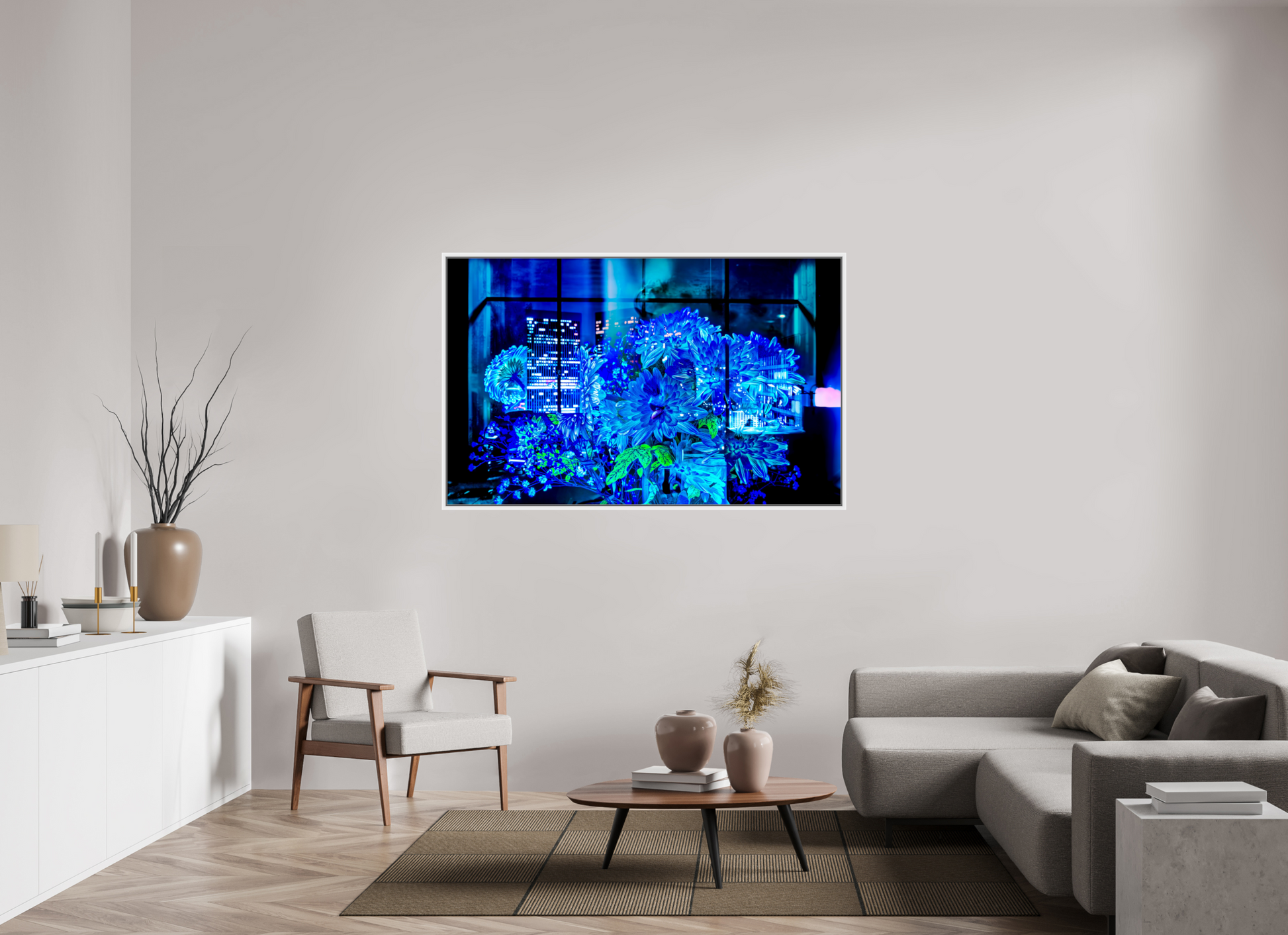 160 x 100 cm, 9 Caisse américaine Blanche Le jardin secret des gratte-ciels