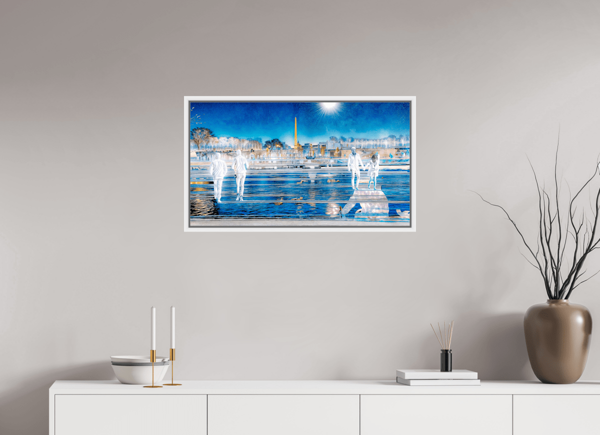 Les pas flottaient au - dessus du temps - Idealart