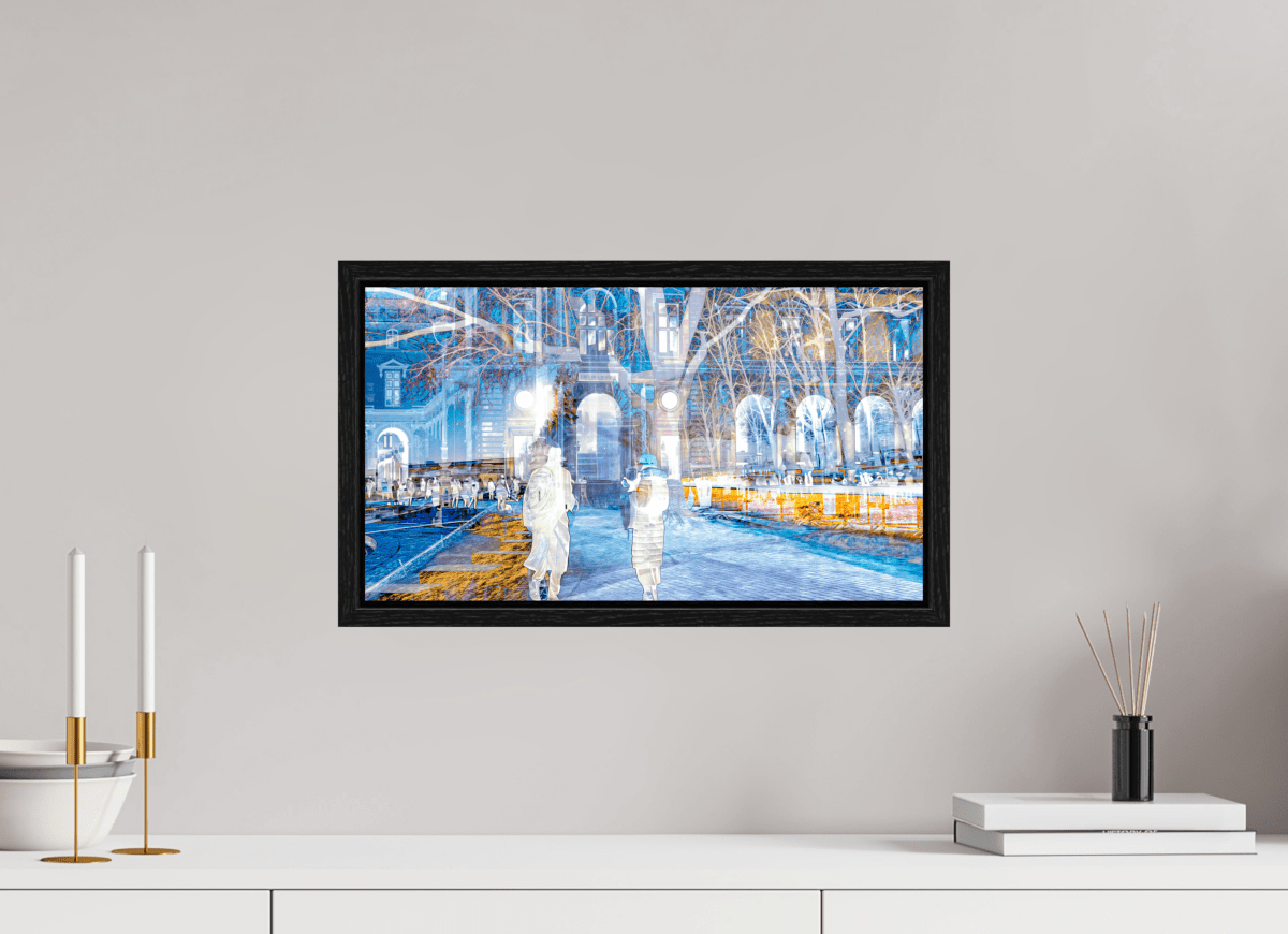 Les corps devenaient légers en traversant la place - Idealart