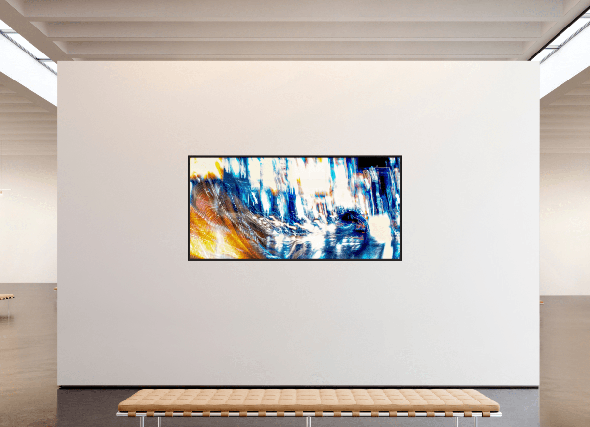 L’onde blanche qui fissure la nuit - Idealart