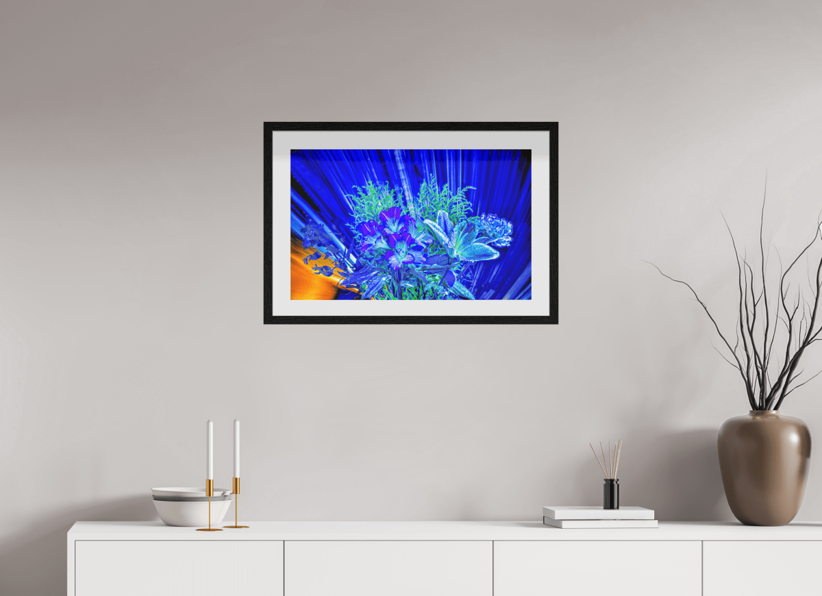 Floraisons dans le vent lumineux - Idealart