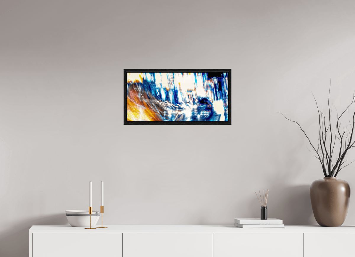 L’onde blanche qui fissure la nuit - Idealart