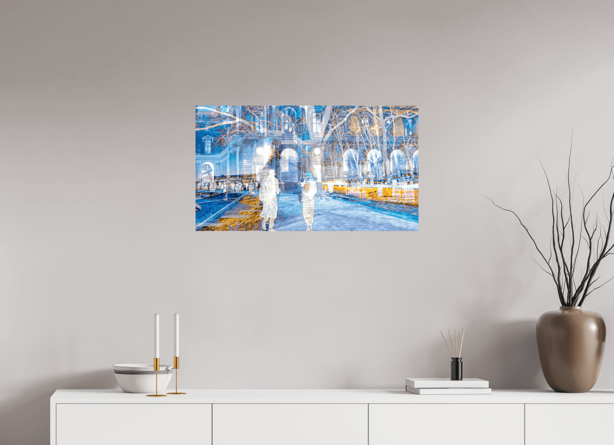 Les corps devenaient légers en traversant la place - Idealart