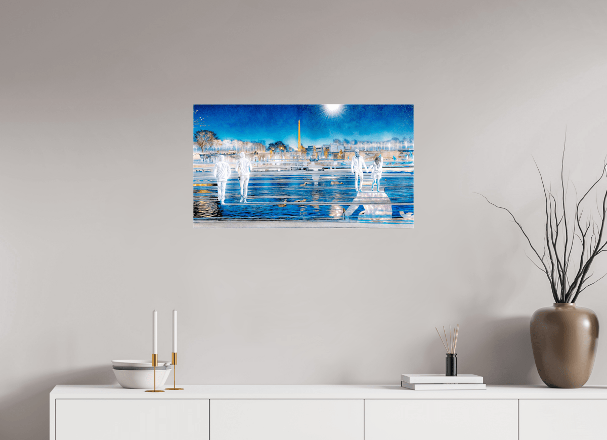 Les pas flottaient au - dessus du temps - Idealart