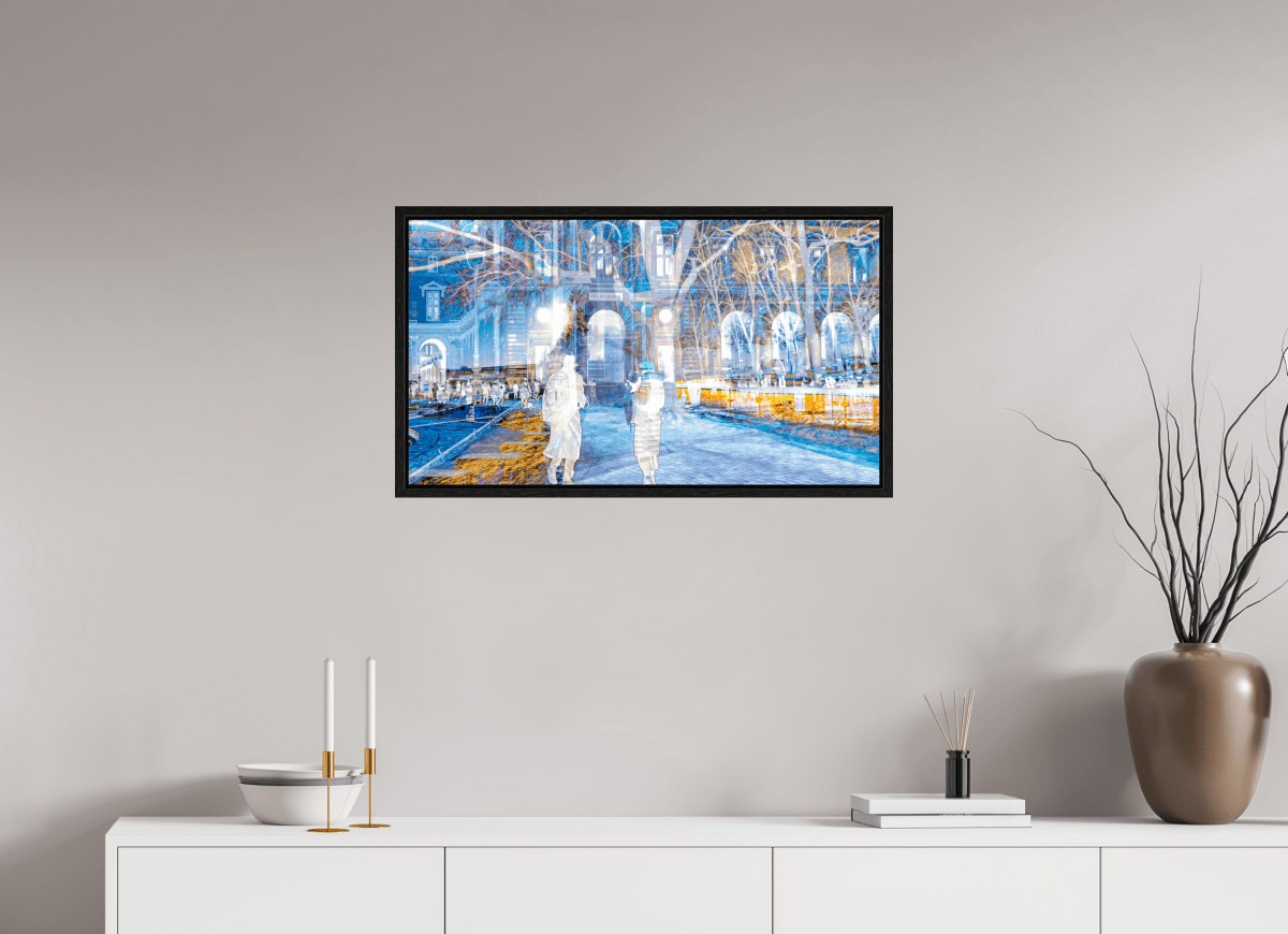 Les corps devenaient légers en traversant la place - Idealart