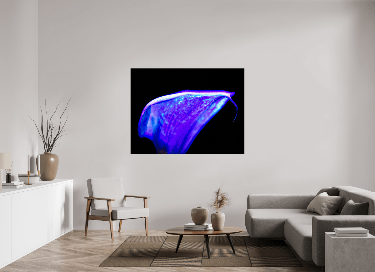 Une vague pourpre au bord du silence - Idealart