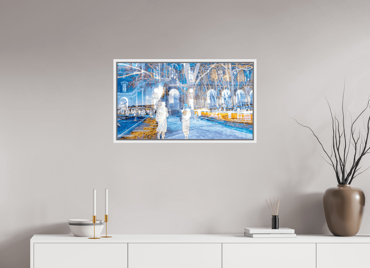 Les corps devenaient légers en traversant la place - Idealart