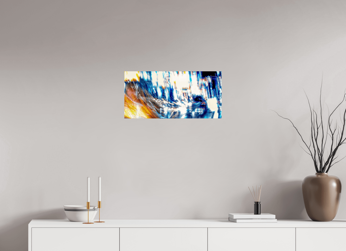 L’onde blanche qui fissure la nuit - Idealart