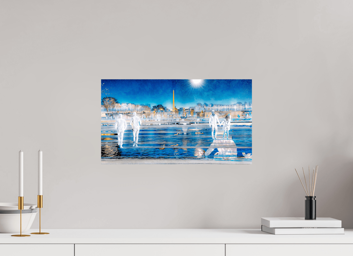 Les pas flottaient au - dessus du temps - Idealart