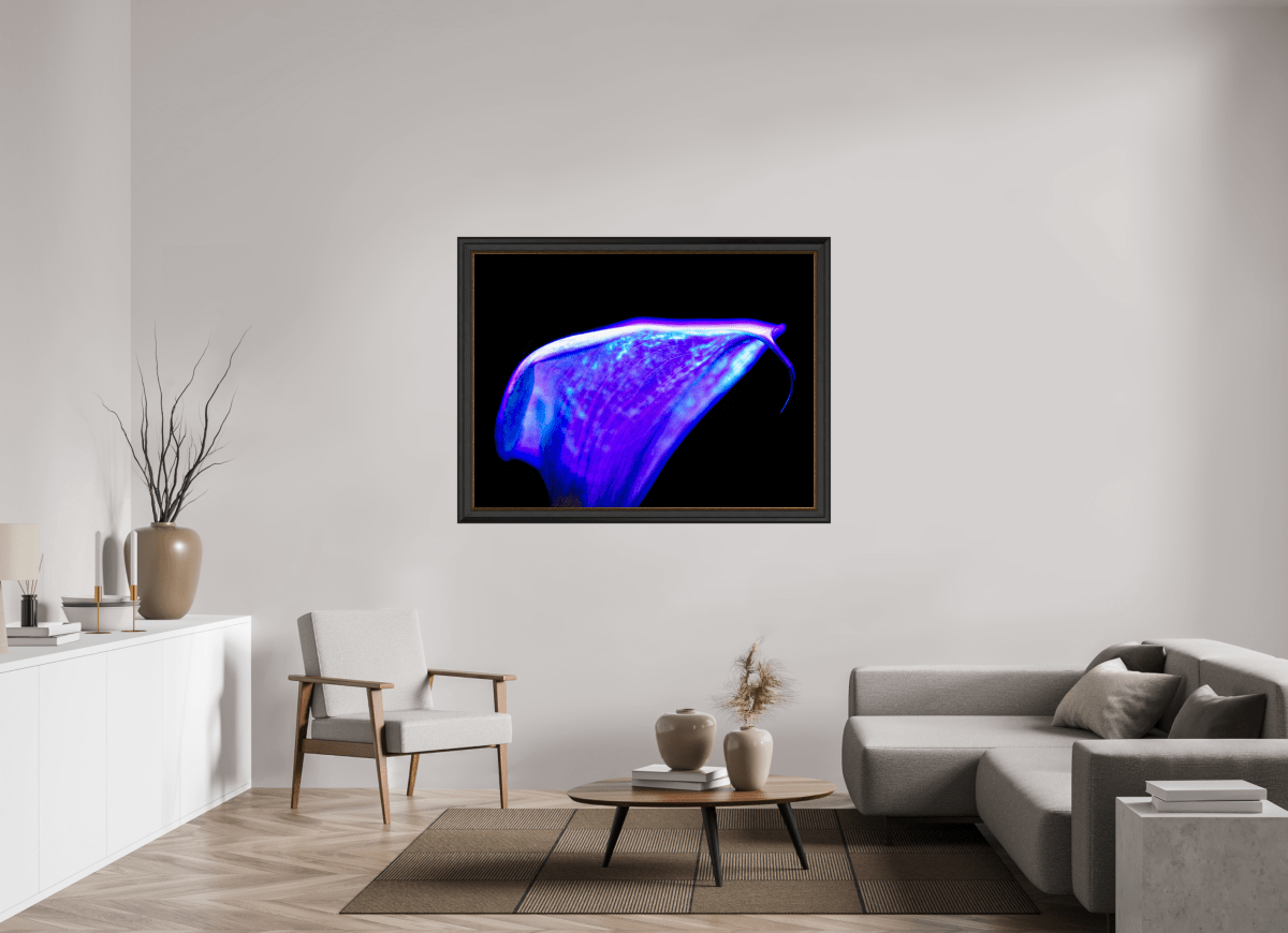 Une vague pourpre au bord du silence - Idealart