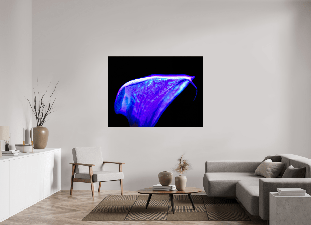 Une vague pourpre au bord du silence - Idealart