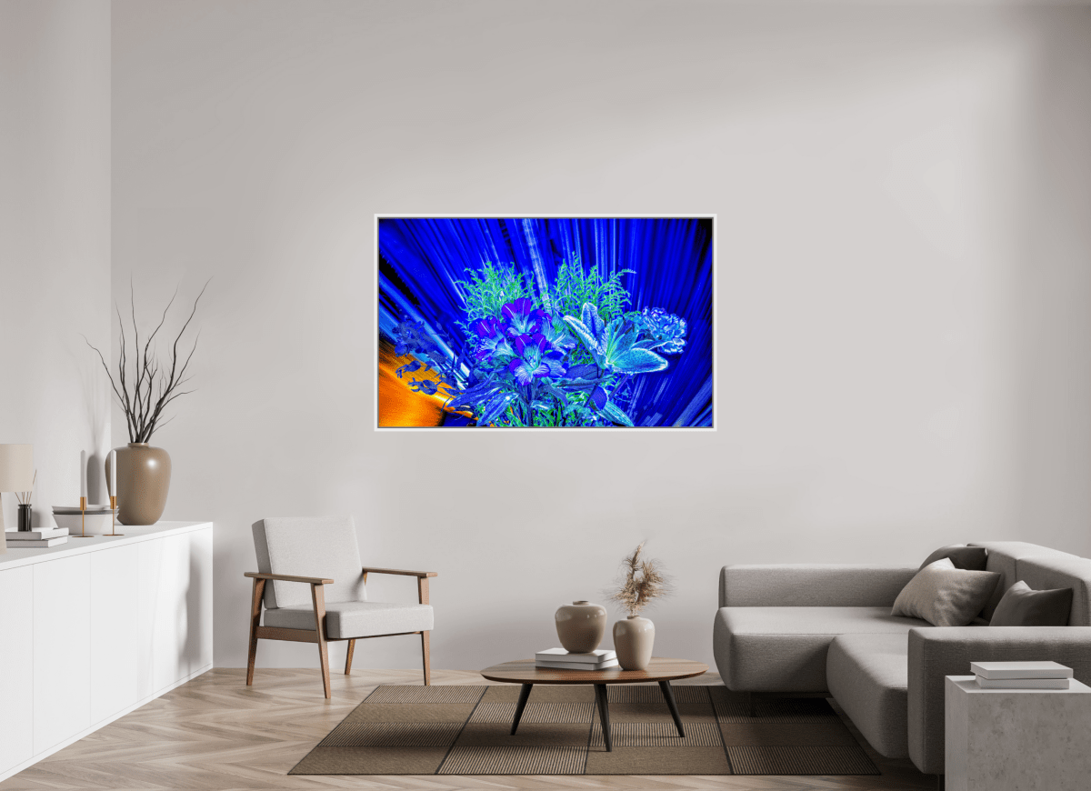 Floraisons dans le vent lumineux - Idealart