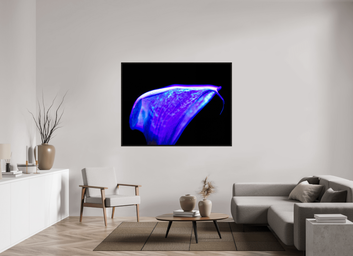 Une vague pourpre au bord du silence - Idealart