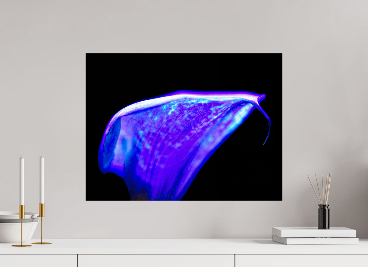 Une vague pourpre au bord du silence - Idealart