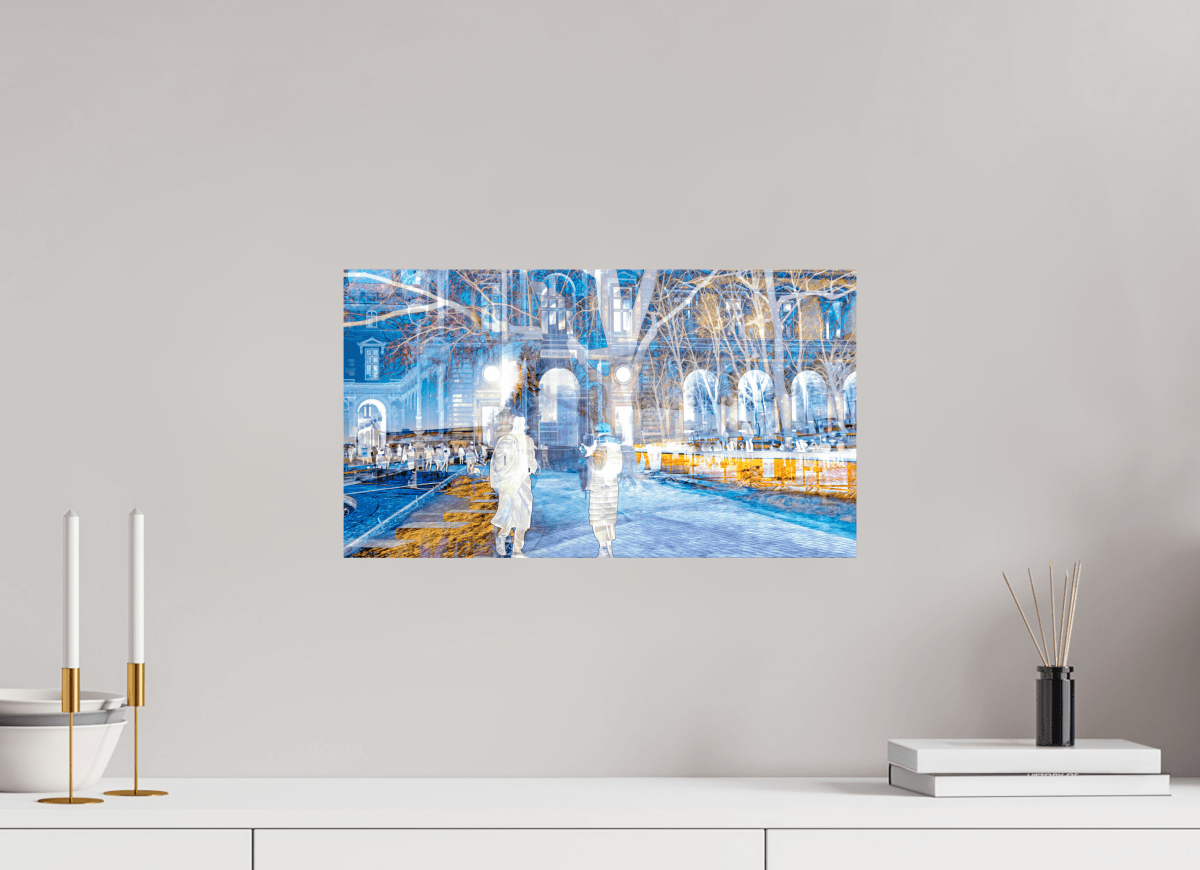 Les corps devenaient légers en traversant la place - Idealart