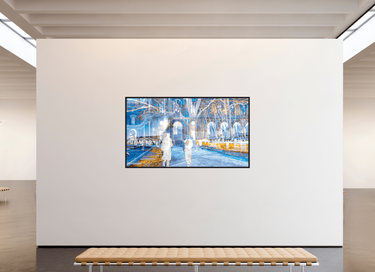 Les corps devenaient légers en traversant la place - Idealart