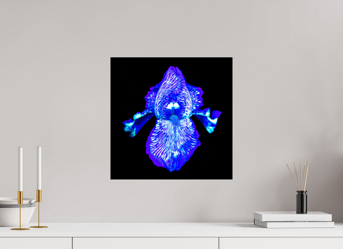 Iris des Profondeurs Lumineuses - Idealart
