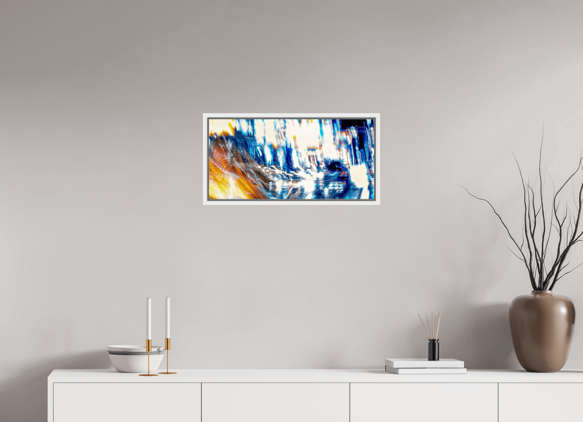 L’onde blanche qui fissure la nuit - Idealart