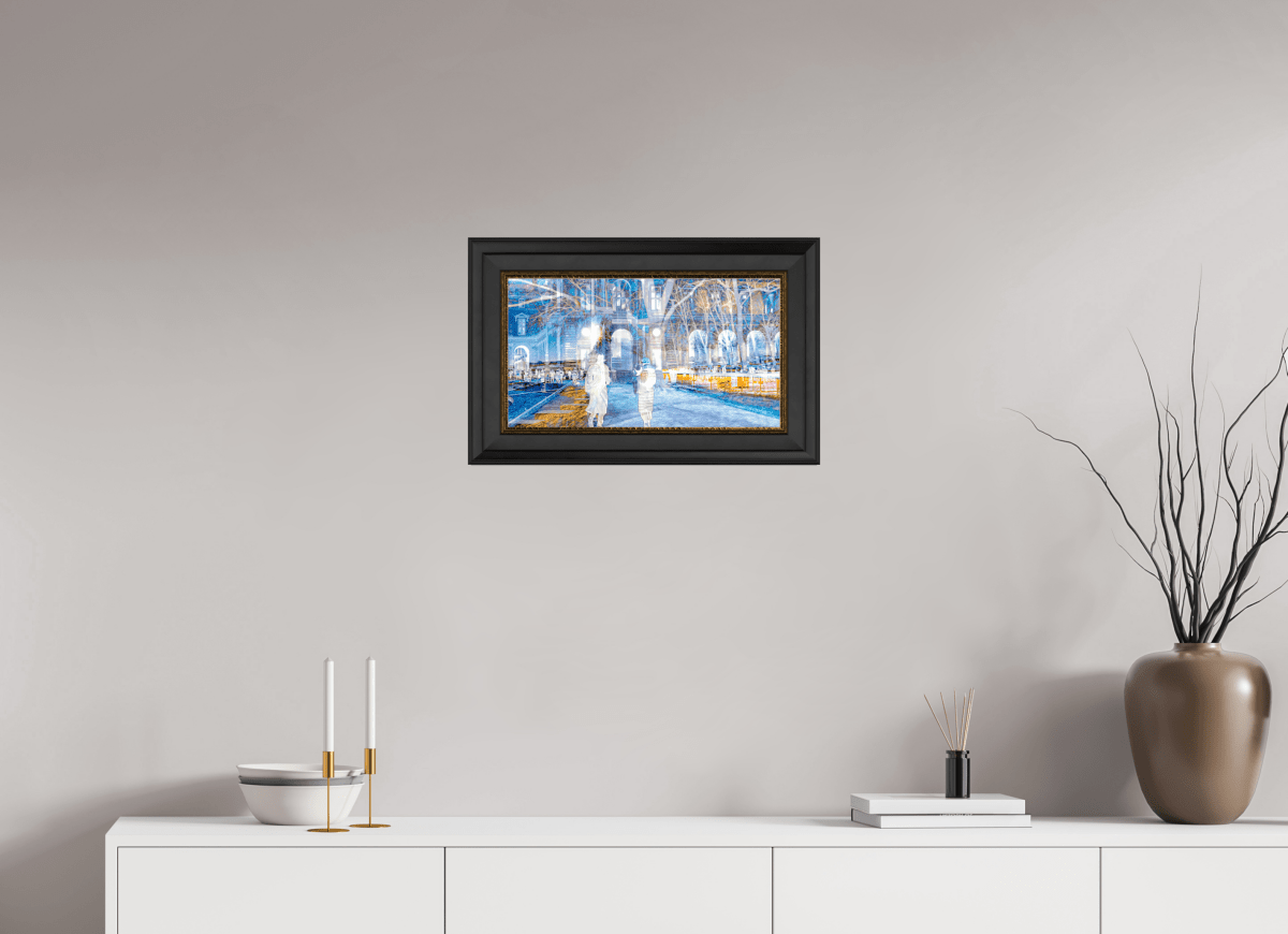 Les corps devenaient légers en traversant la place - Idealart